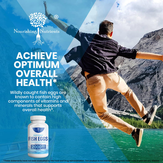 Omega-3-6-9 fish eggs capsules close-up