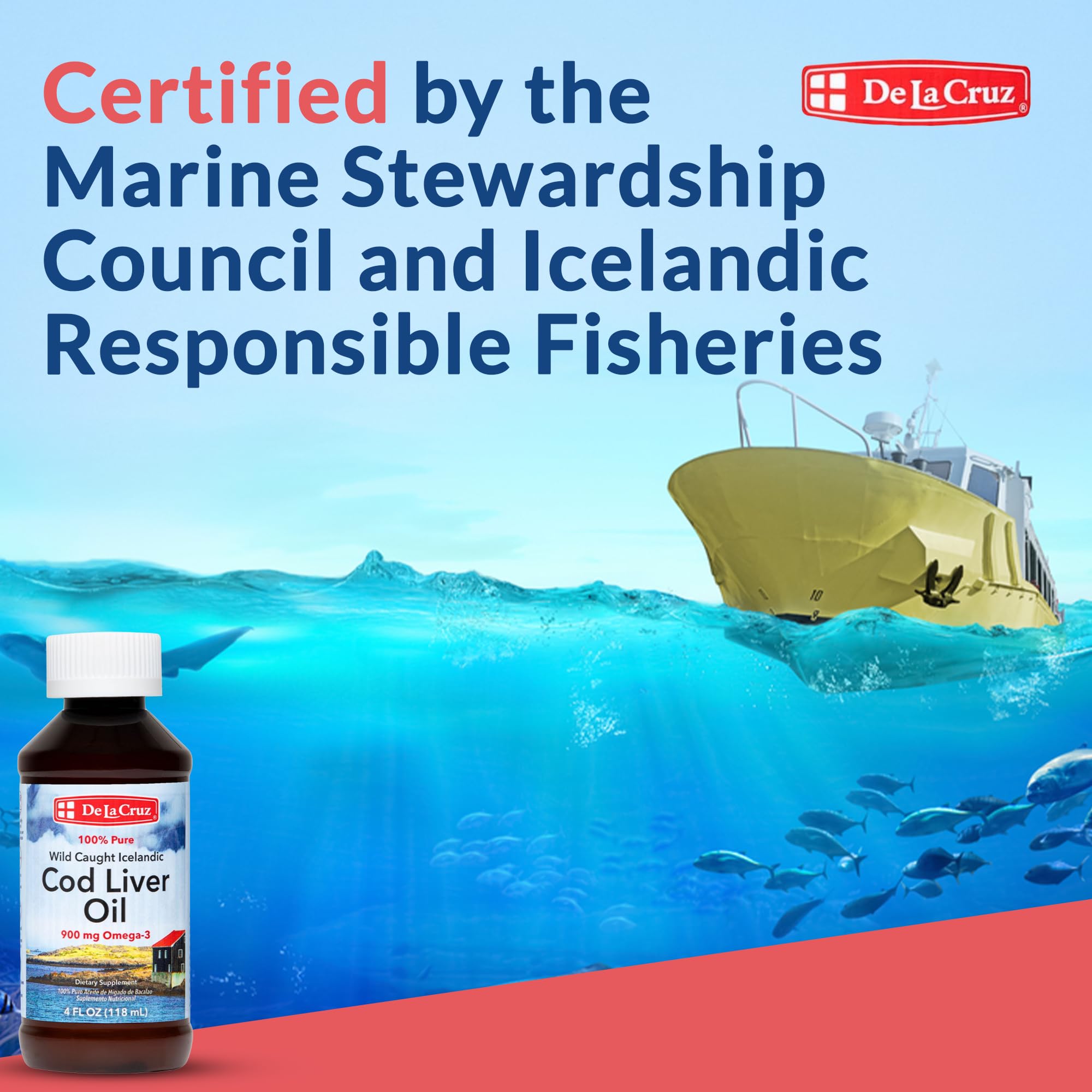 Wild-caught Icelandic cod liver oil source