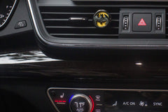 Wild Essentials Black Chrome Bat car diffuser back view