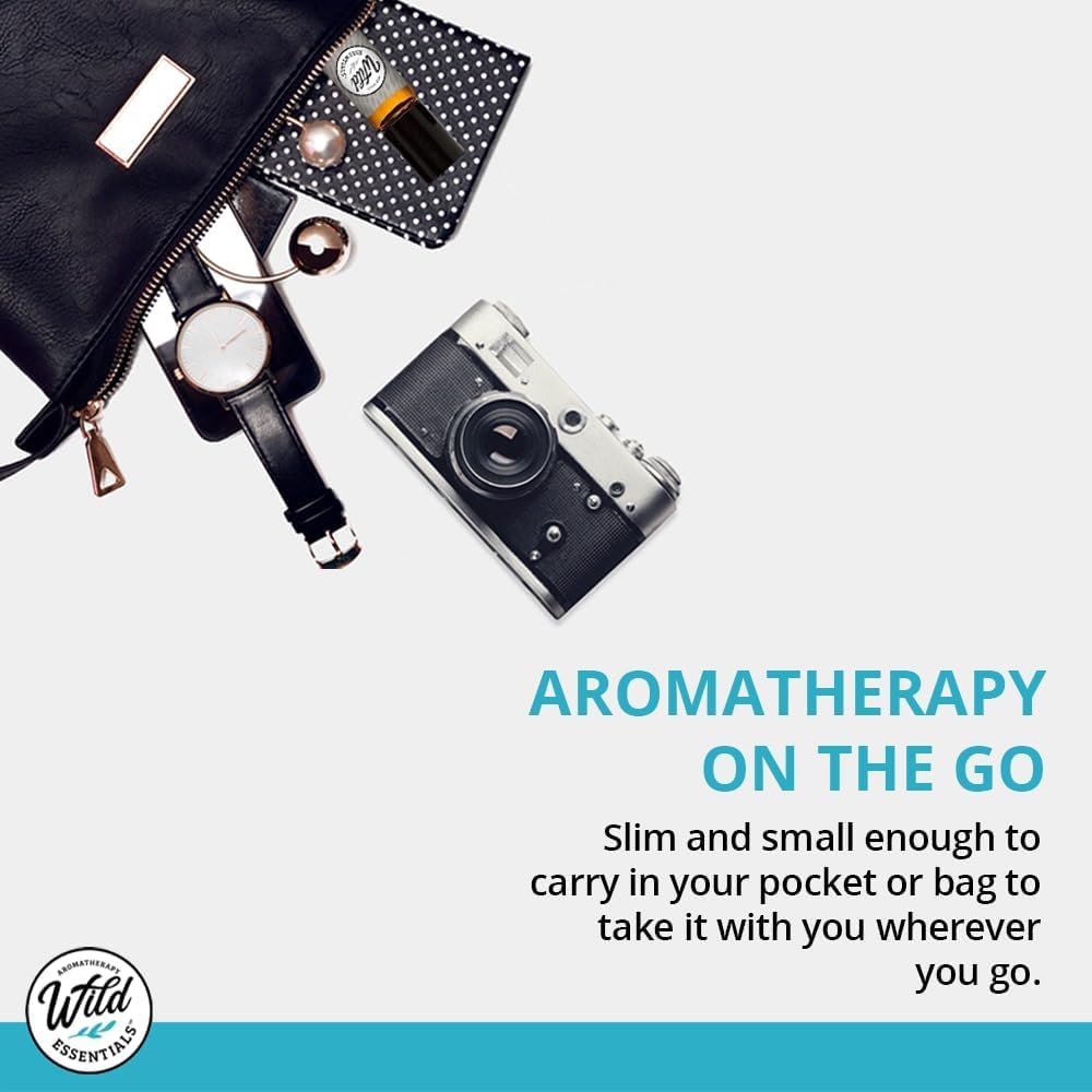 Compact roll-on designed for pocket or bag