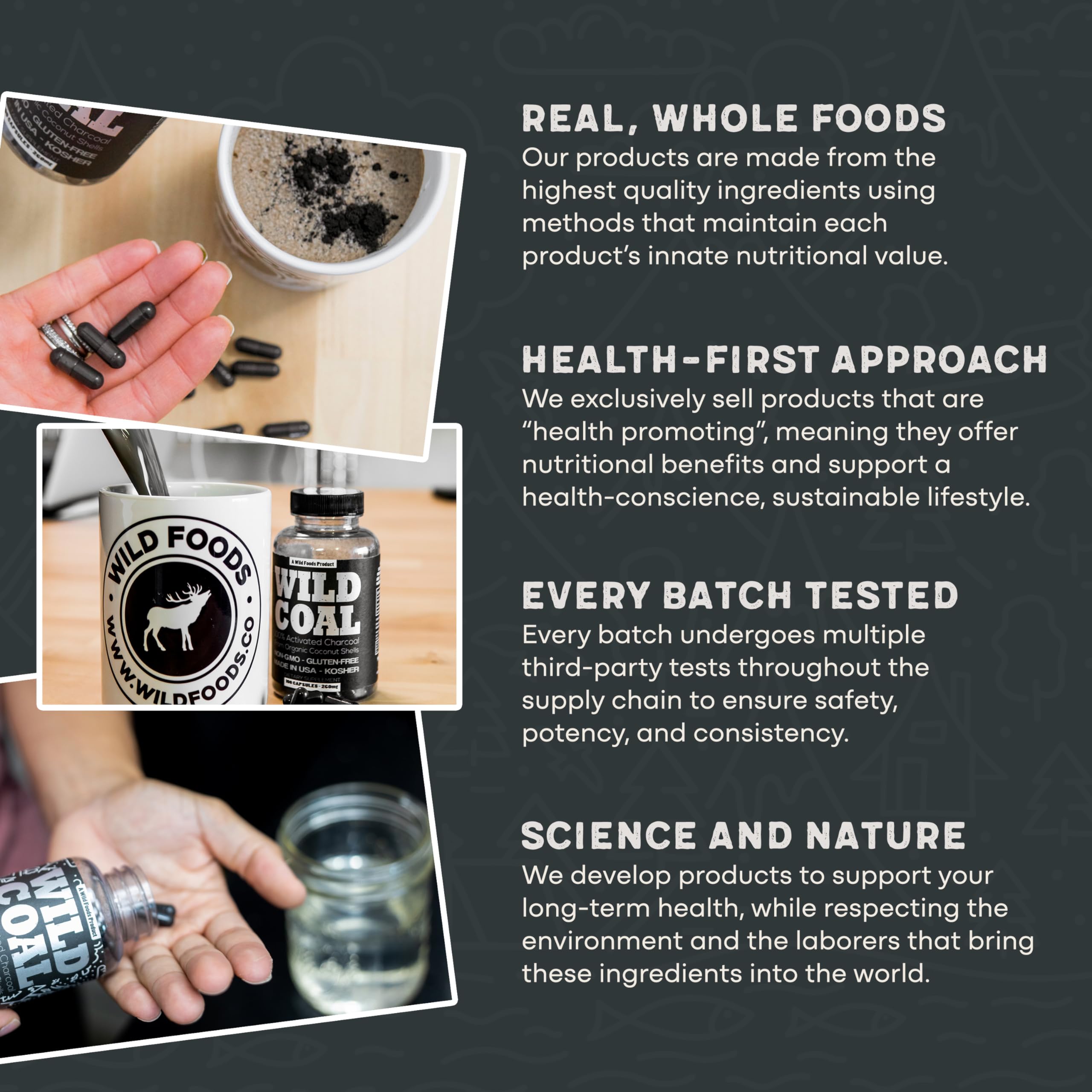 Lab testing seal indicating purity and potency