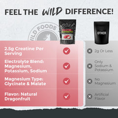 Person using Wild Foods hydration packets in morning routine