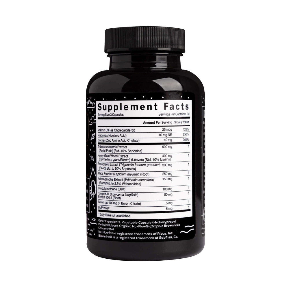 Herbal ingredient blend close-up