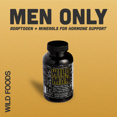 Man taking daily wellness supplement