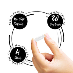 Non-GMO vegan magnesium supplement badge