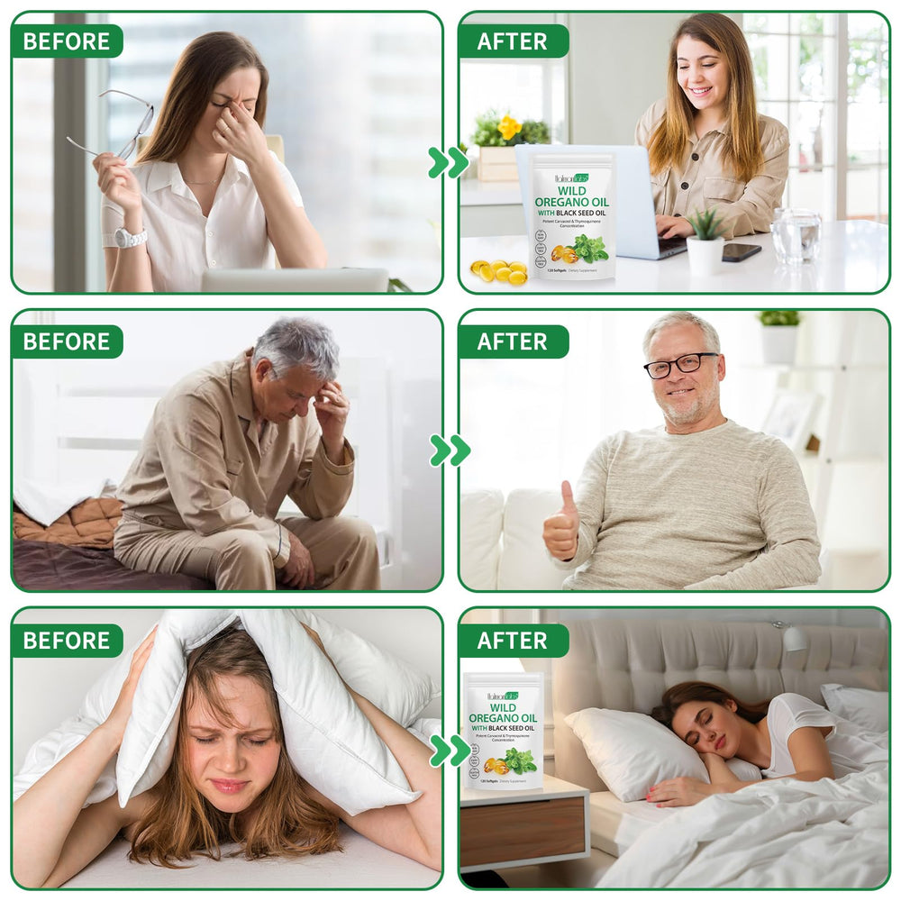 Wild oregano oil with 6,000 mg potency