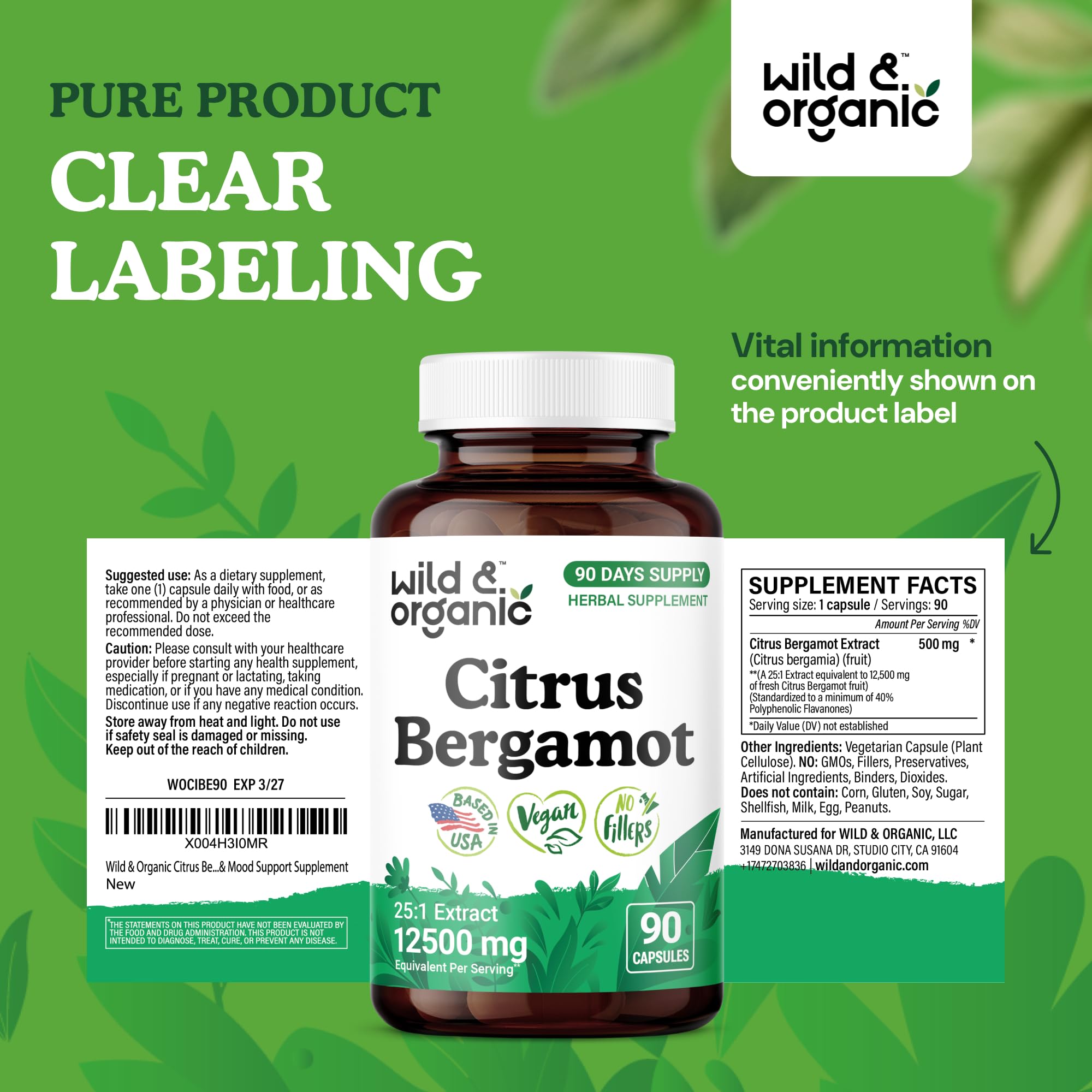 90-count bottle showcasing 90-day supply