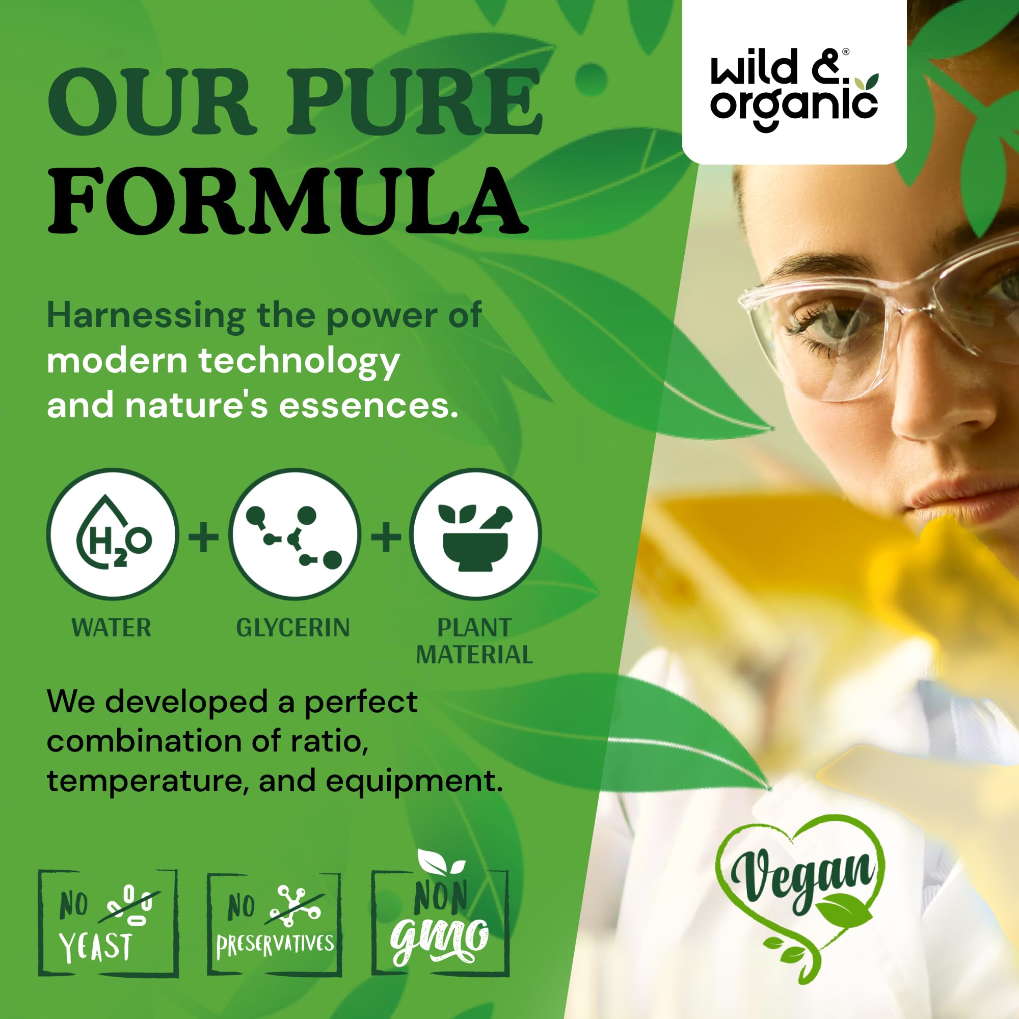 Brain focus concept graphic with product