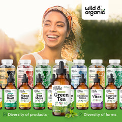 Alcohol-free glycerin-based tincture close-up