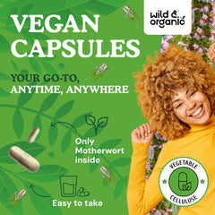 Close-up of plant-based vegetable cellulose capsule coating