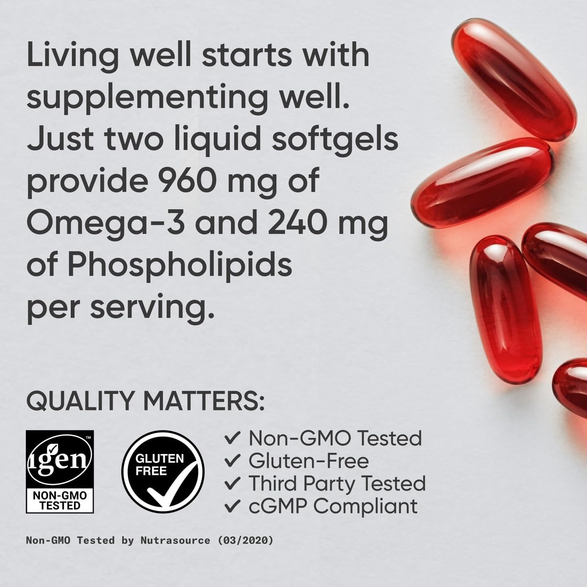 Wild sockeye salmon omega-3 source illustration