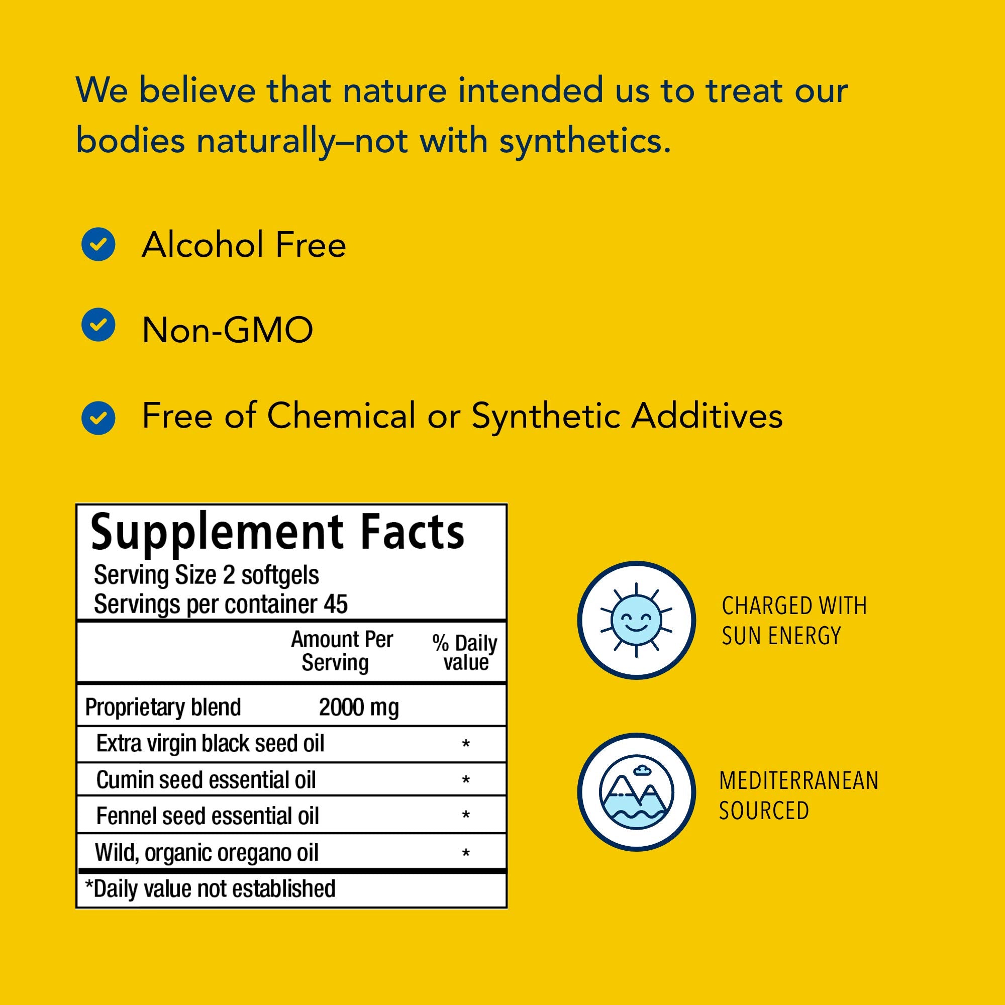 Wild-sourced premium ingredients imagery