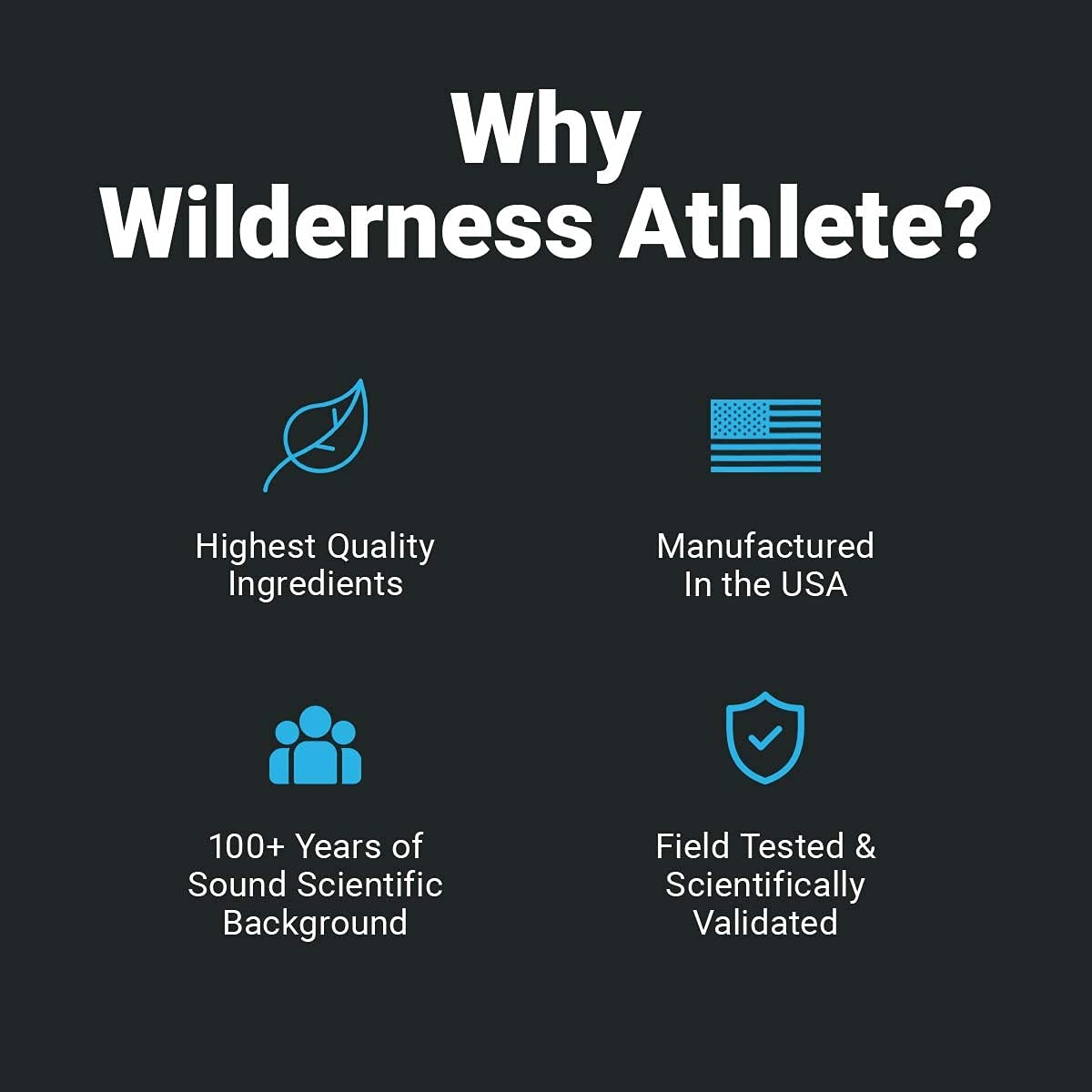 Wilderness Athlete The Good Stuff product lineup