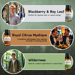 Wilderness Cologne Oil for Men bottle