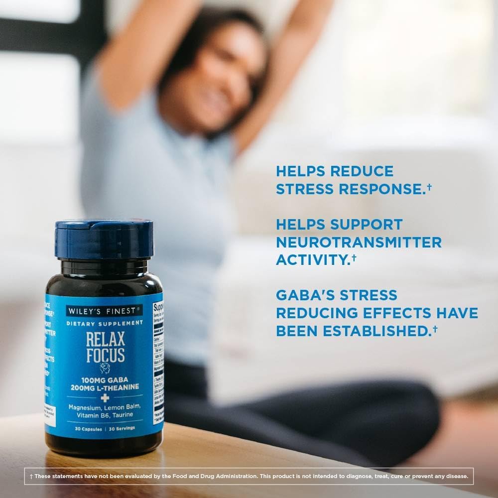 Close-up of Relax Focus capsules