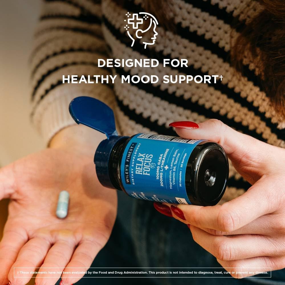 Magnesium and Vitamin B6 ingredients in Relax Focus