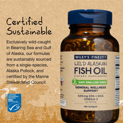 MSC-certified sustainability label on packaging