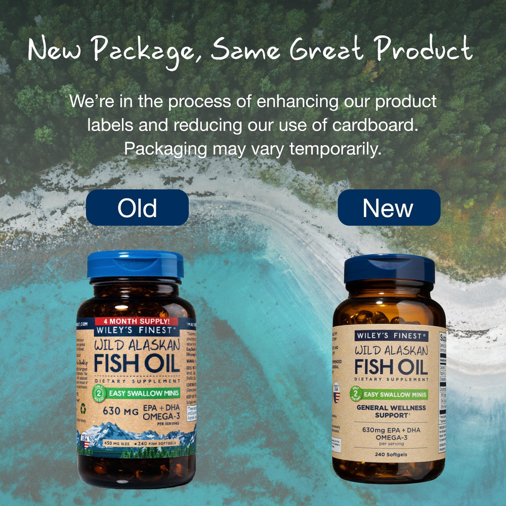 MSC-certified sustainable wild Alaskan fish oil source