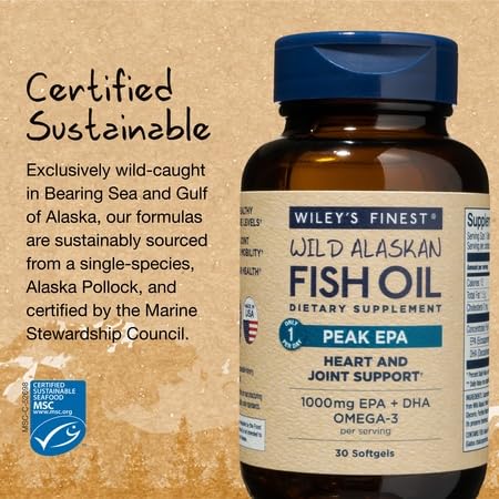 Label detail showing 750mg EPA and 250mg DHA per softgel