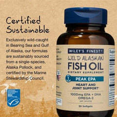 Label detail showing 750mg EPA and 250mg DHA per softgel