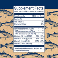 Strawberry Watermelon flavored liquid fish oil for kids