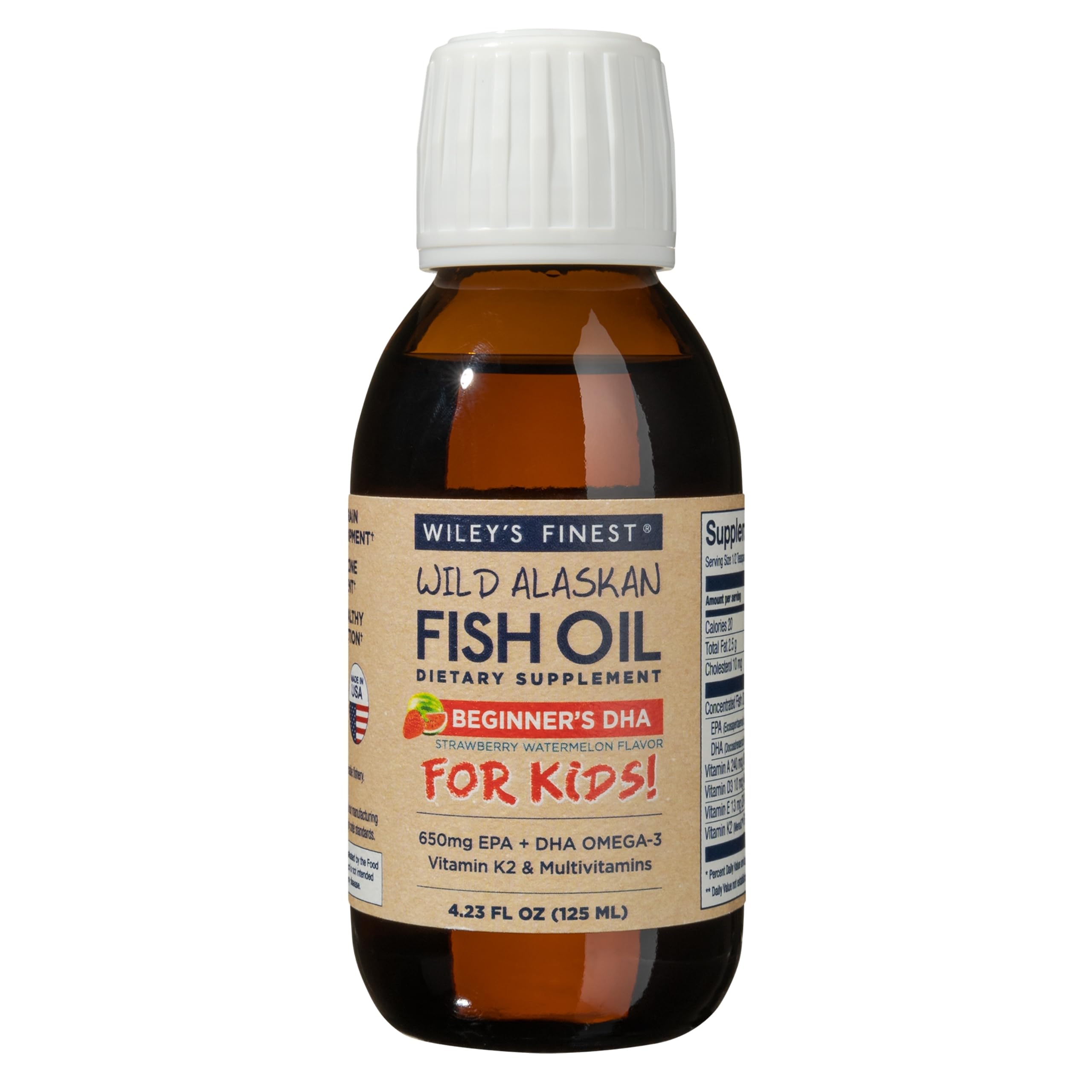 Main product image of Wiley's Finest Wild Alaskan Beginner's DHA for kids