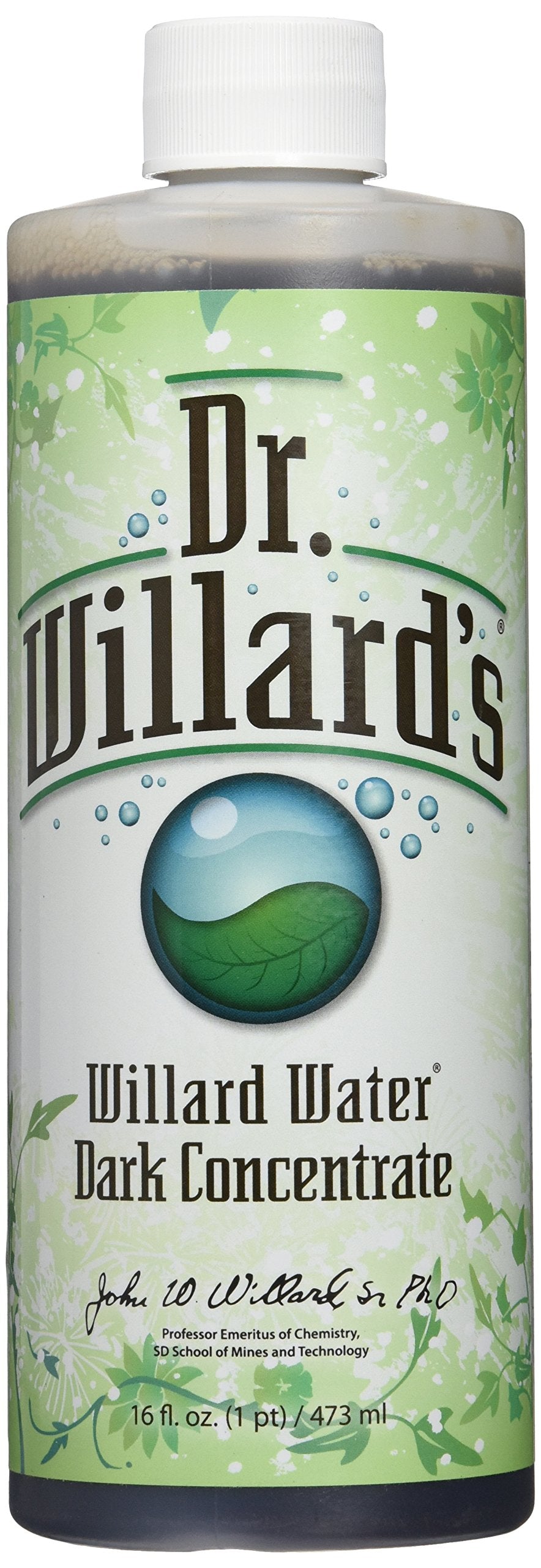Willard Water XXX Dark Liquid 16 oz bottle – front view