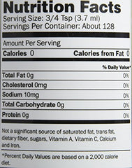 Willard Water XXX Dark Liquid bottle – label close-up