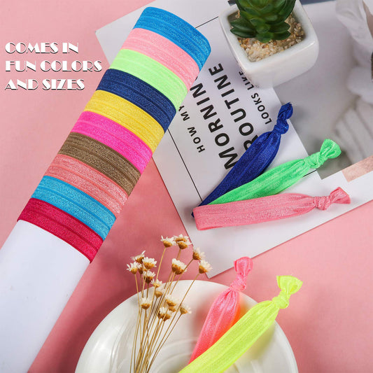 Willbond fold-over hair bands with soft material for comfortable all-day wear.