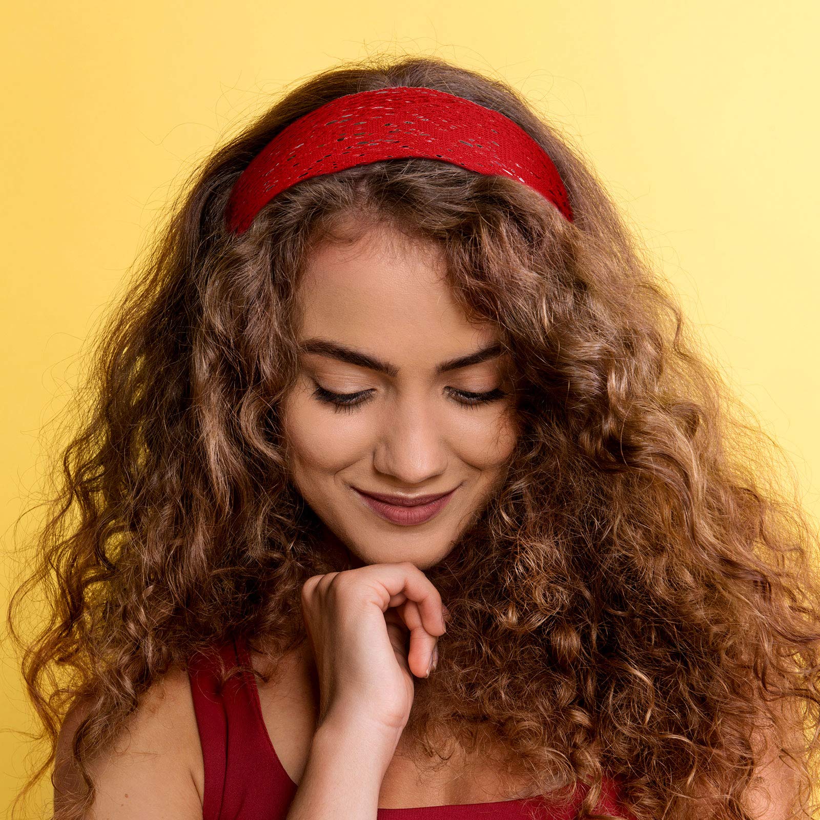 Willbond lace headwrap offers breathable comfort for all-day wear.
