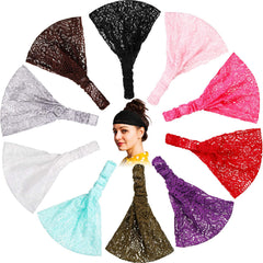 Willbond lace elastic headwrap for a neat look and secure styling.