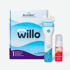 Main product image: Willo BrushBot Kids U-Shaped Toothbrush