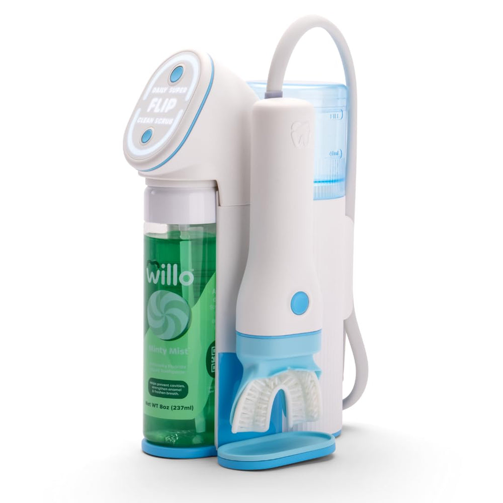 Willo Minty Mist side view showcasing U-Shaped design