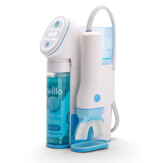 Willo kids toothbrush small side view