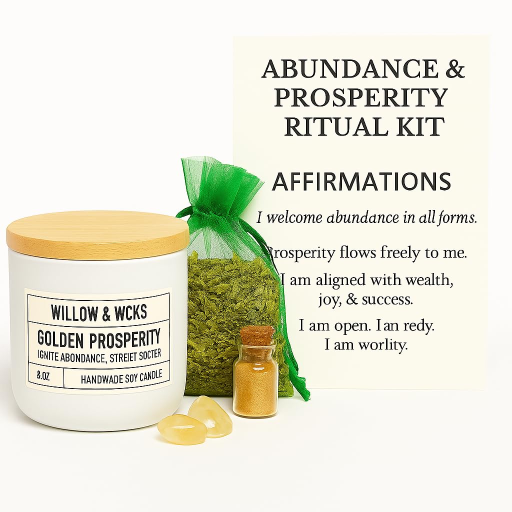 Affirmation insert card guiding daily manifestation practice