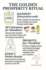 Gold mica powder in mini vial to elevate ritual ambiance