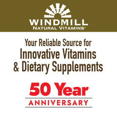 Windmill Magnesium Gluconate 500 mg bottle with packaging
