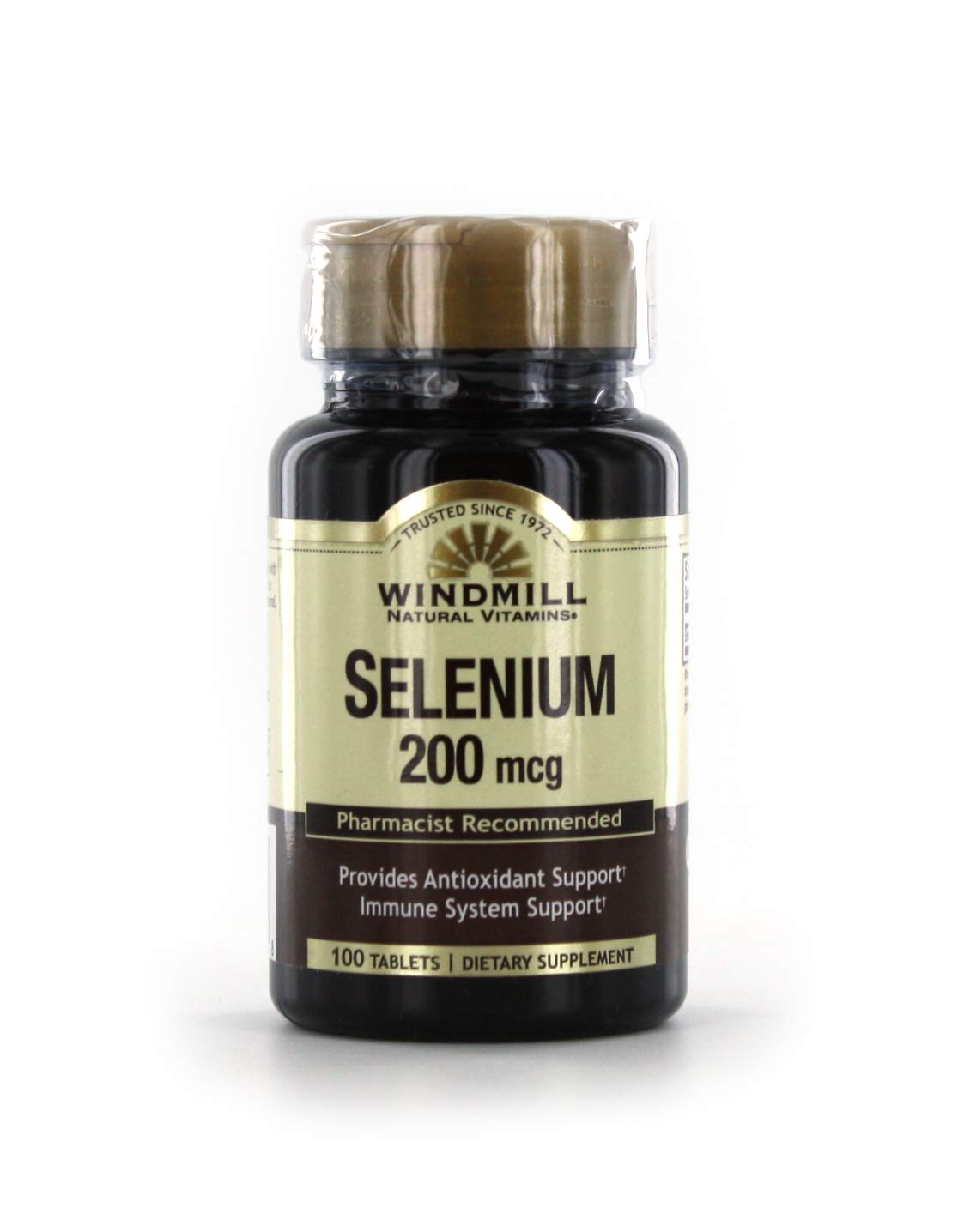 Windmill Selenium 200 mcg Tablets - 100 count