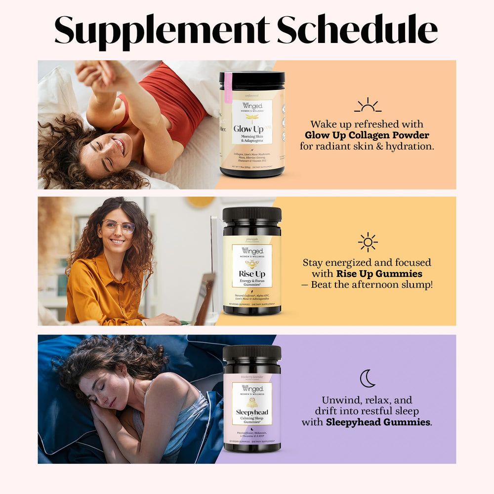 Adaptogens included in Glow Up formula