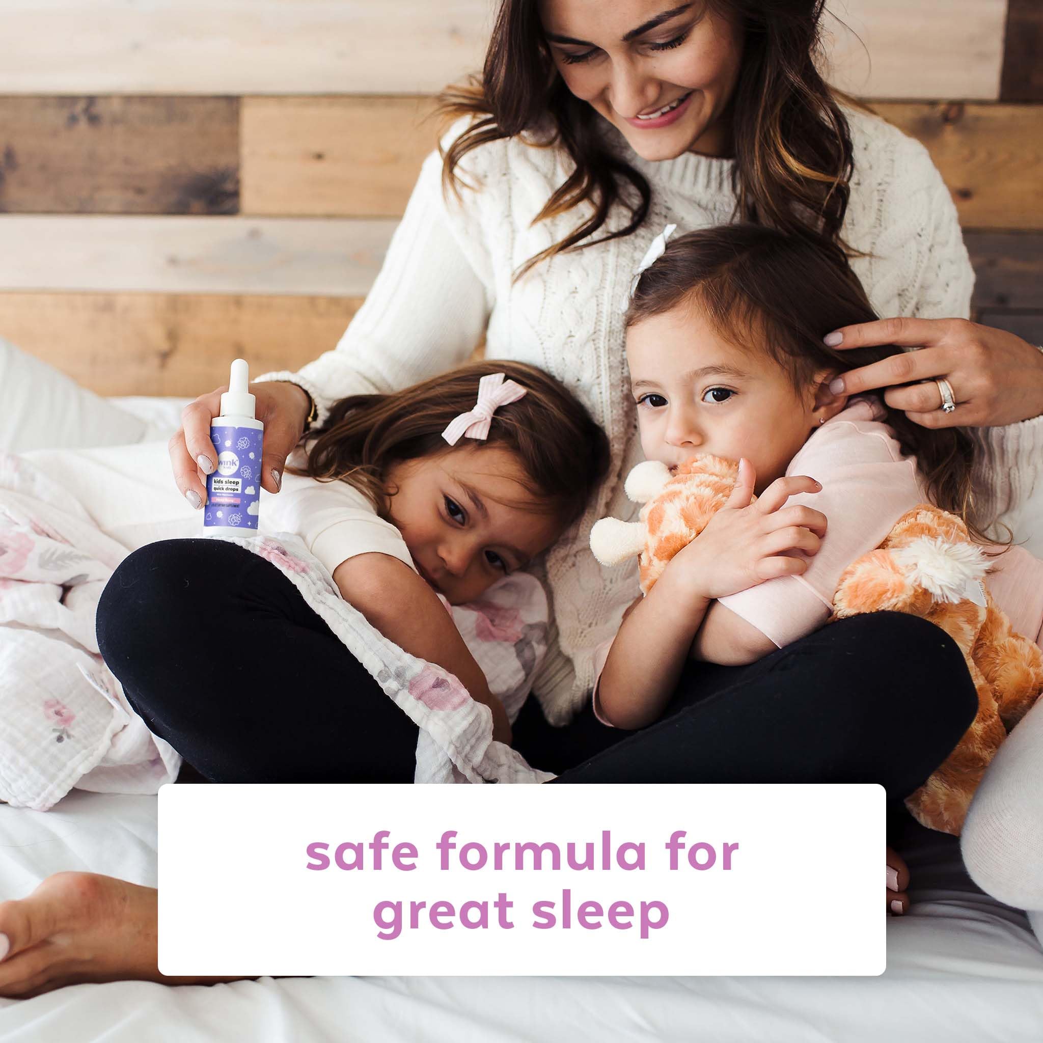 Natural ingredients emphasis for Wink Well melatonin drops