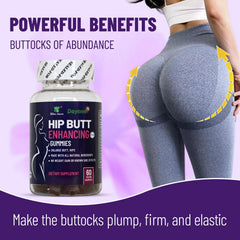 Close-up of Wins Town Butt Enhancement gummies
