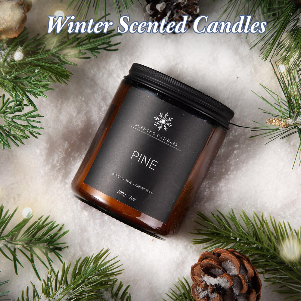 Gingerbread scented candle from the winter 6-pack
