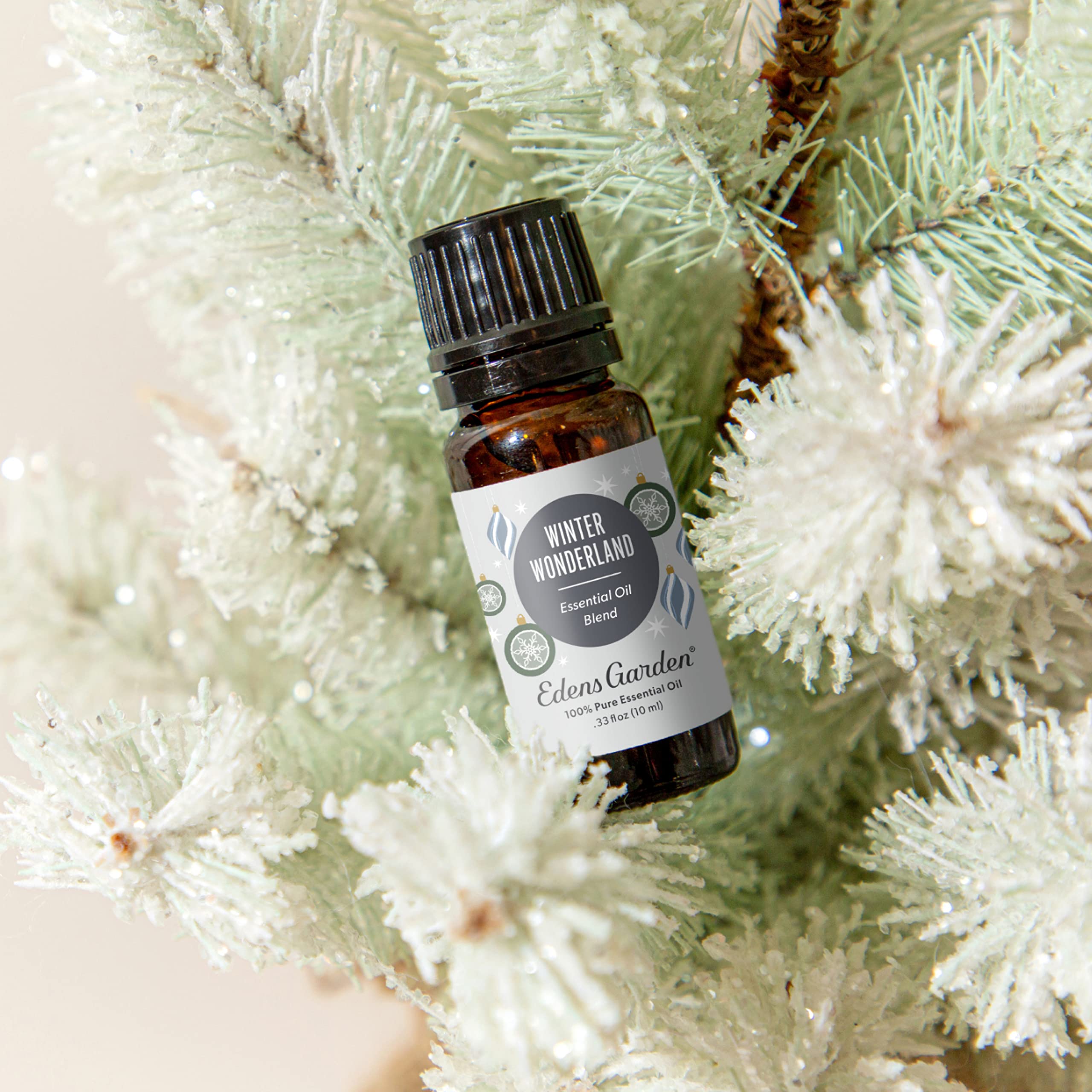 Close-up of Cedarwood Virginian and Peppermint essential oils