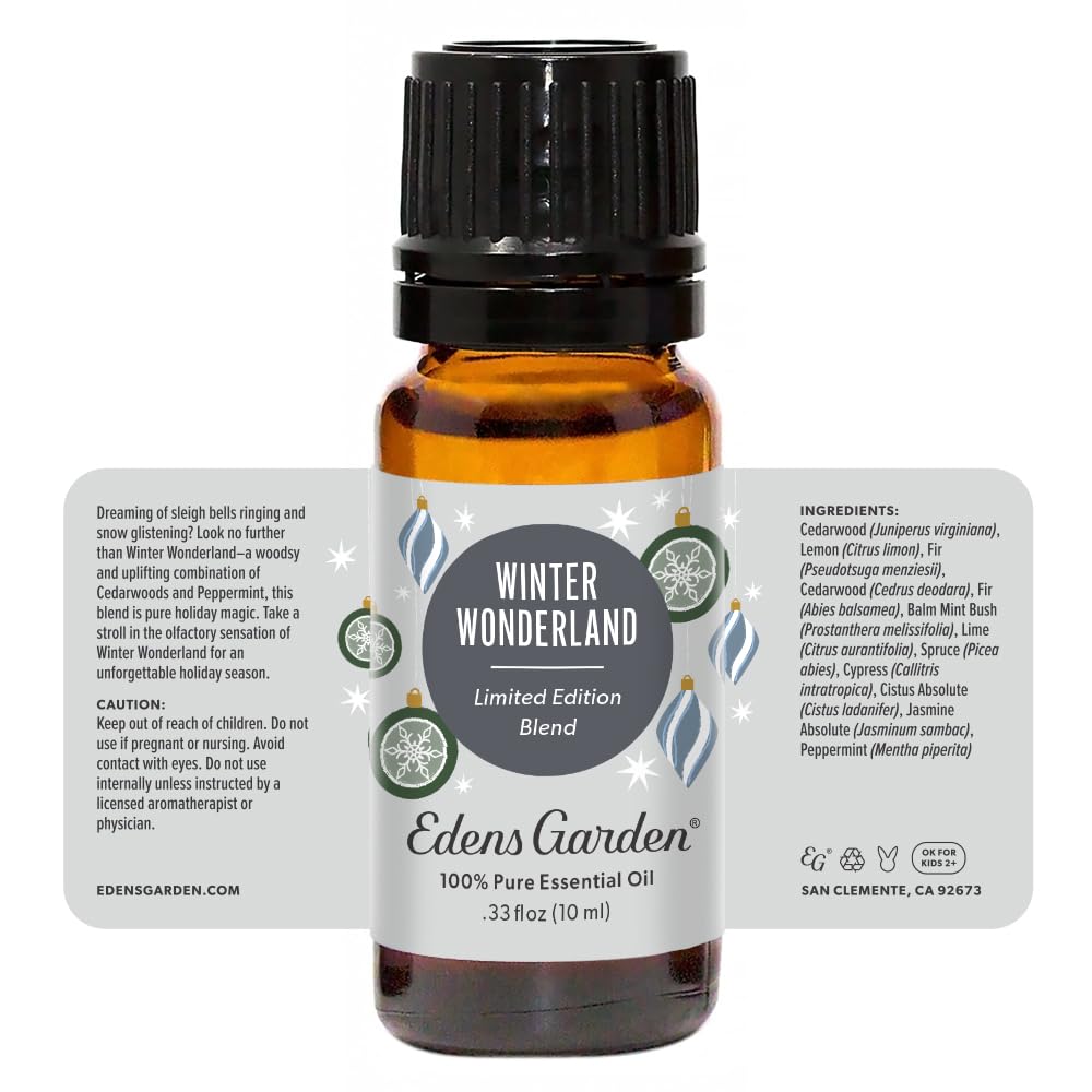 Diffuser and candle setup featuring Winter Wonderland blend