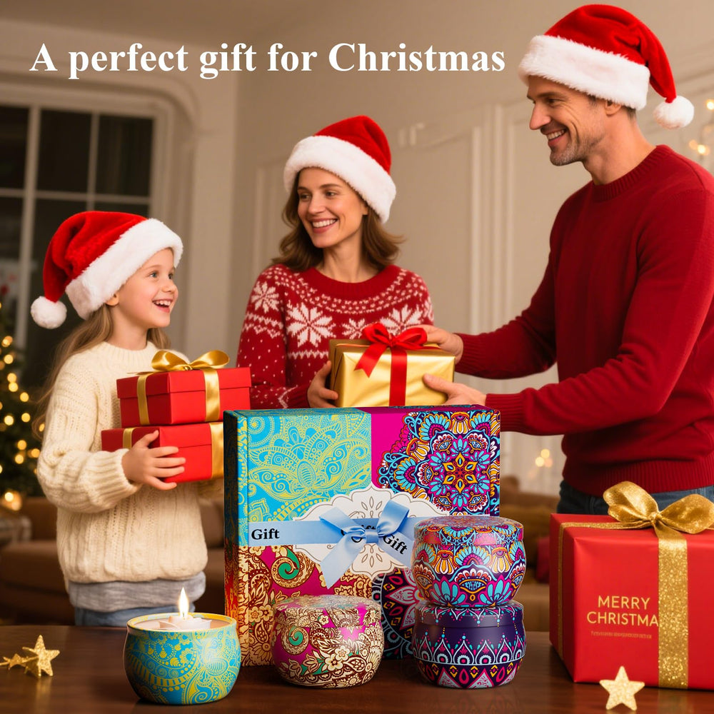 Gift-ready packaging for Wintercrush candle set