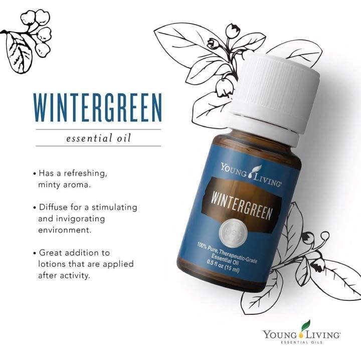 Cooling sensation with minty Wintergreen aroma