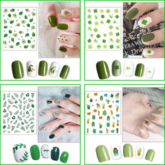 Winthrop nail stickers snow theme for seasonal glitter accents.