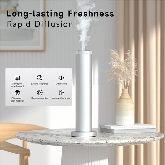 Diffuser with three mist modes: gentle, balanced, powerful