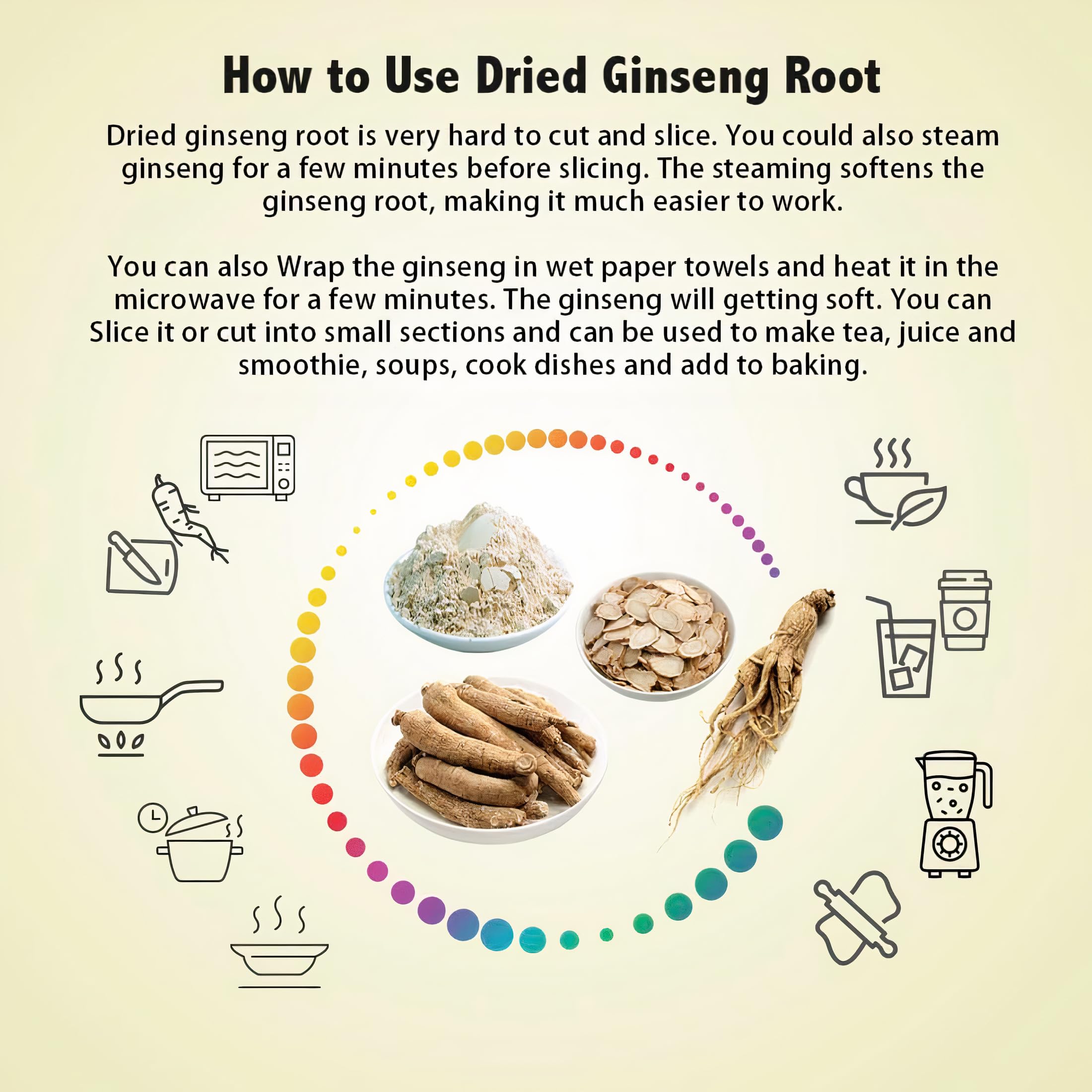 Close-up of Wisconsin Super Long Jumbo Ginseng Root - image 1