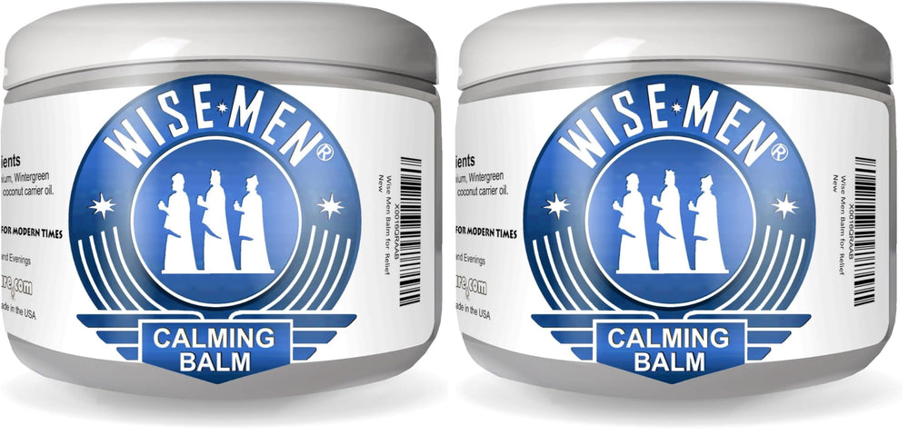 Wise Men Calm Balm 4 oz bottle - Pack of 2 front view